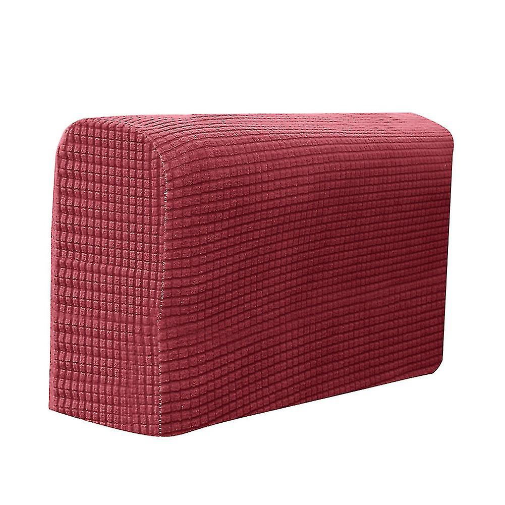 2 Pcs Sofa Furniture Armrest Covers Couch Chair Arm Protectors Stretchy For Home
