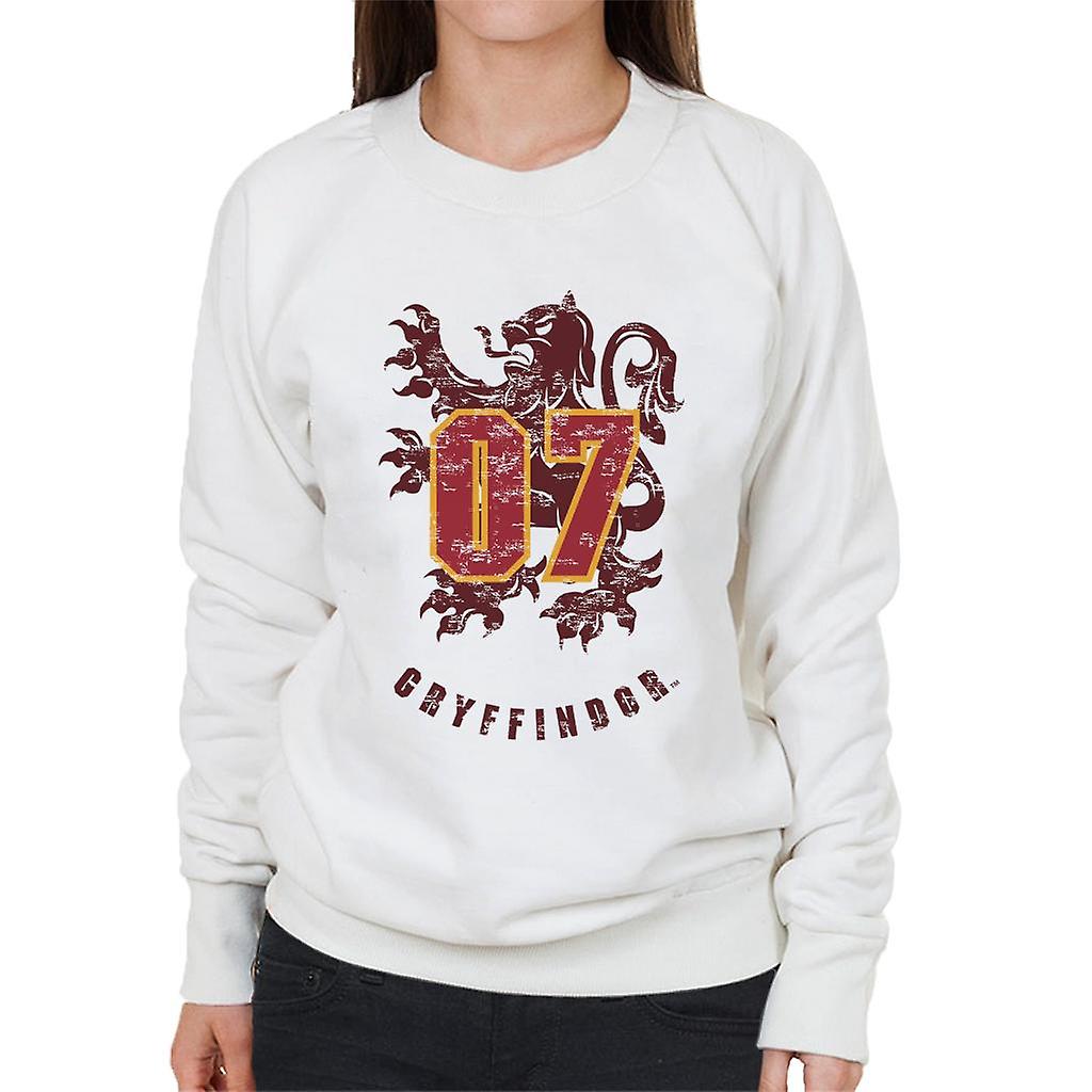 Harry Potter Quidditch Gryffindor 07 Team Badge Women's Sweatshirt