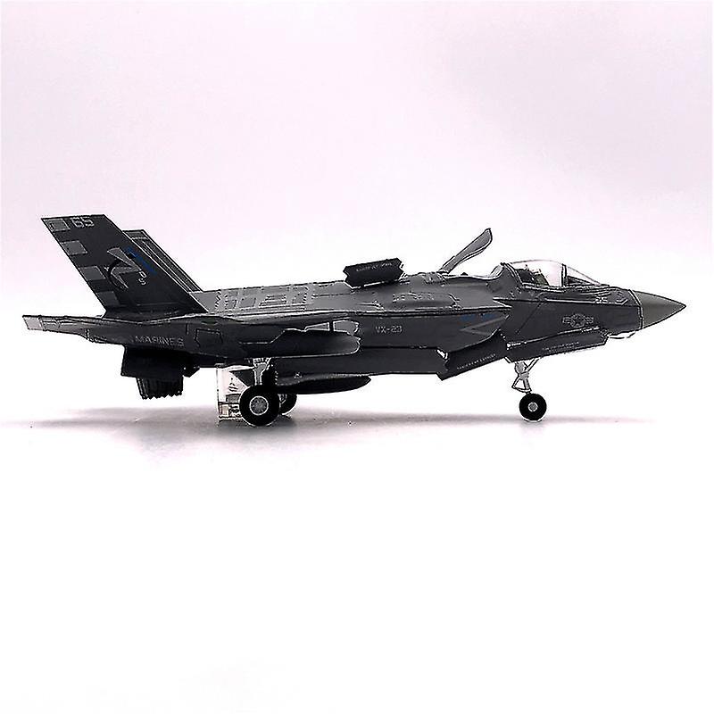 F35 Kampfjet Modell 1:72 - US Militärflugzeug Aus Metall Mit Ständer