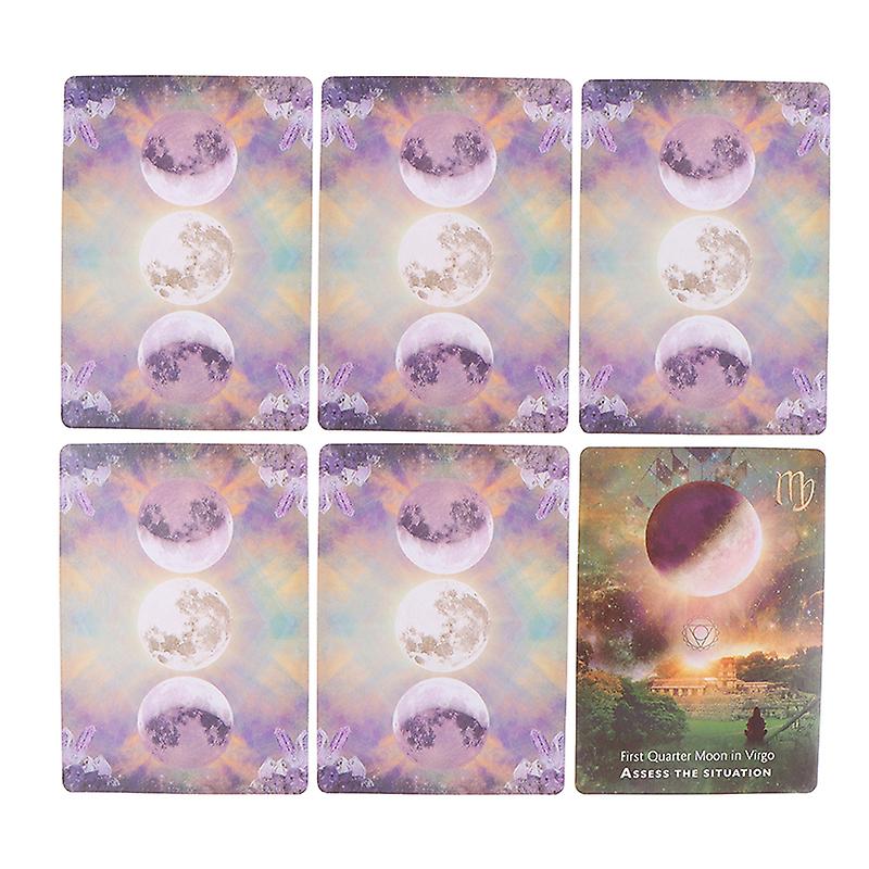 Moonology Manifestation Oracle Cards Tarot Prophecy Divination Party Board Game