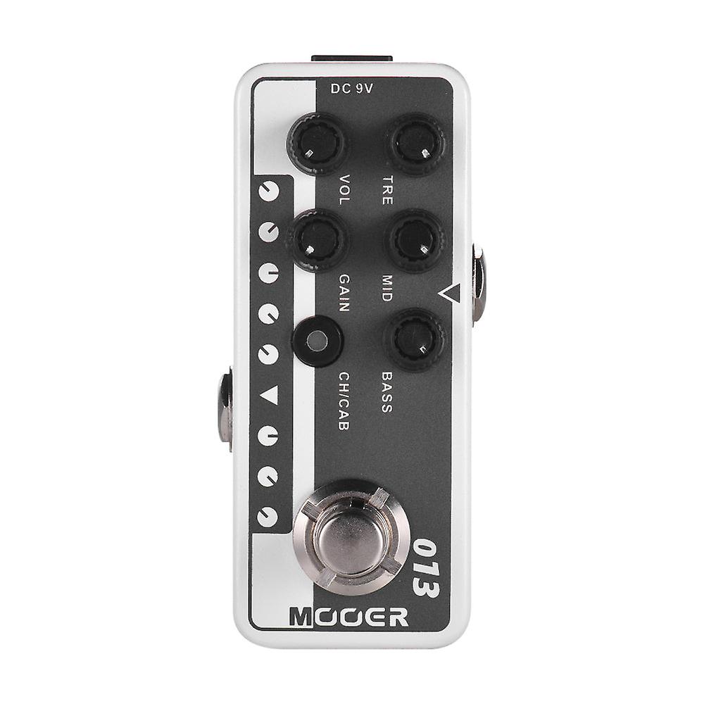 Mooer Guitar Pedal Compresor Matchbox Digital Preamp Guitar Effect Pedal Classic American Style Musical Instrument Effector