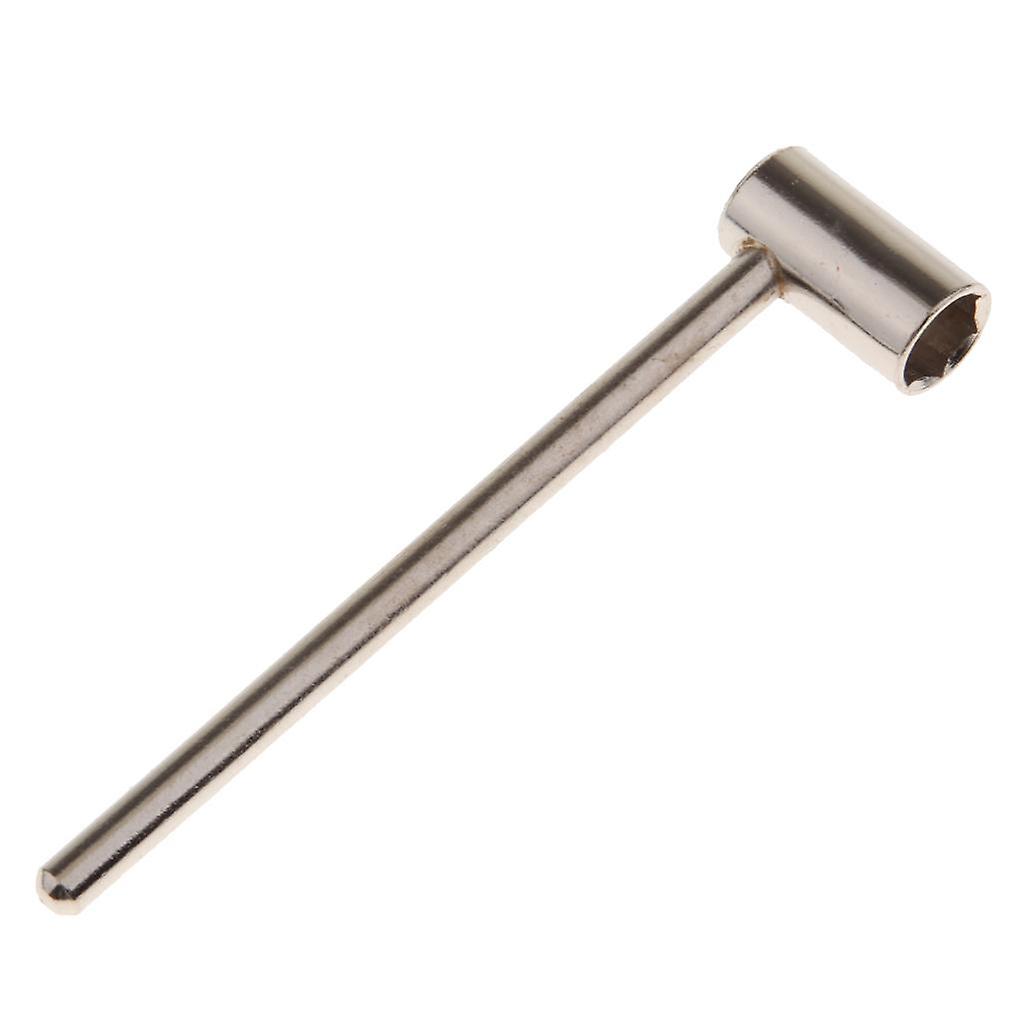 1 stycken gitarrnyckel för underhållsverktyg för gitarrreparation Silver_1