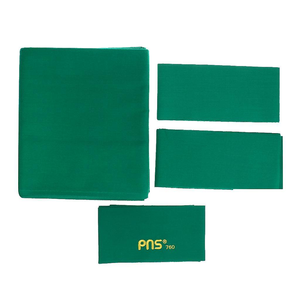PNS760 Worsted Pool Table Felt Billiard Cloth for 9 Foot Table Green