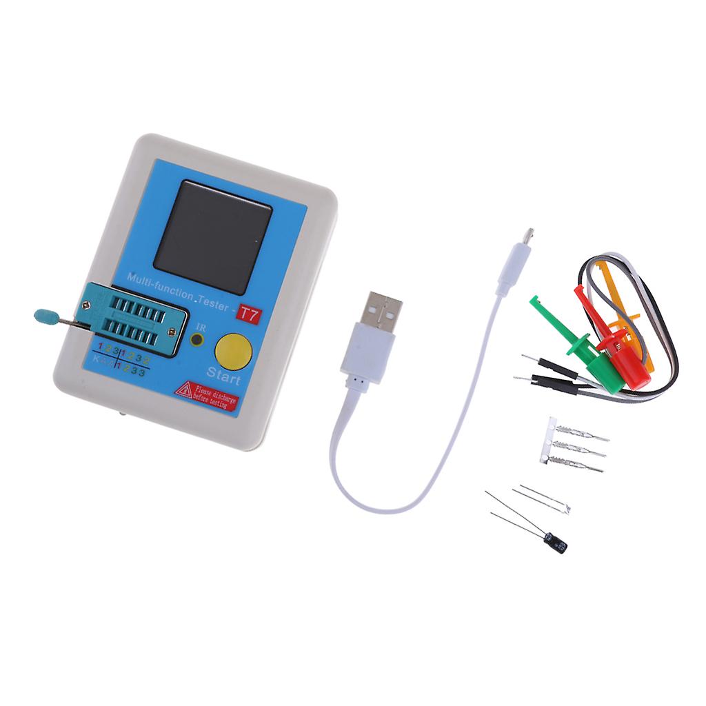 LCR-T7 TFT Transistor Test Diode Triode Capacitance ESR Meter Multifunction
