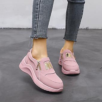 Vrouwen Walking Flat Shoes Lady Ademende Anti-slip Loafers Geschikt voor Walking Dacing Wear