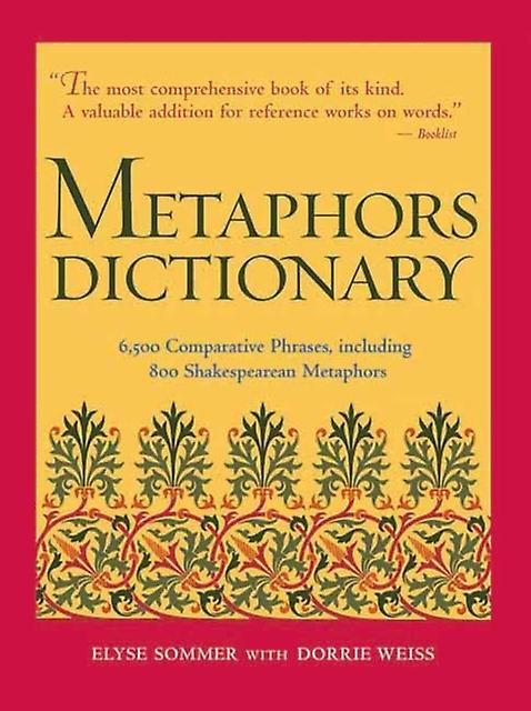 Metaphors Dictionary Paperback Book