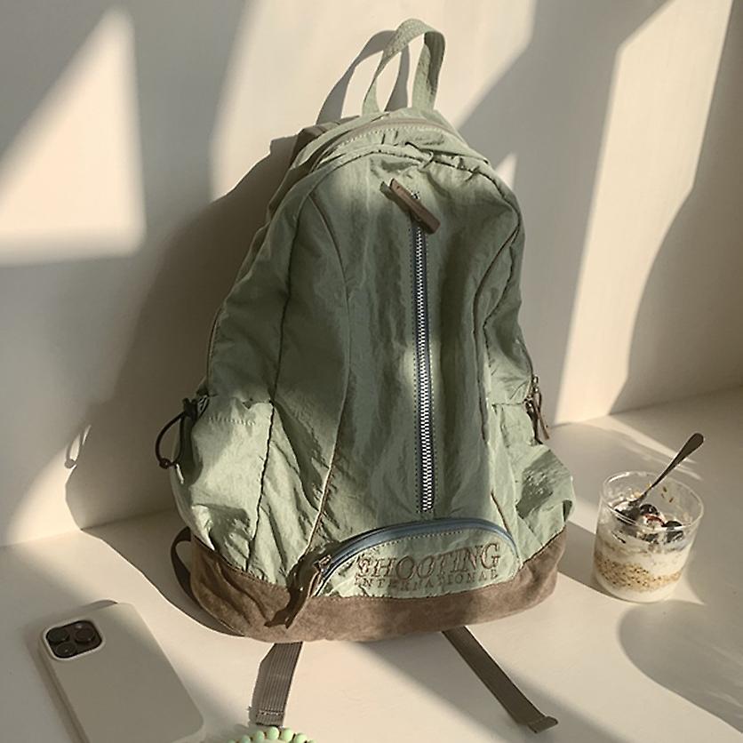 Stylish Letter Embroidery Backpack - Perfect For Teen Students On-the-go!