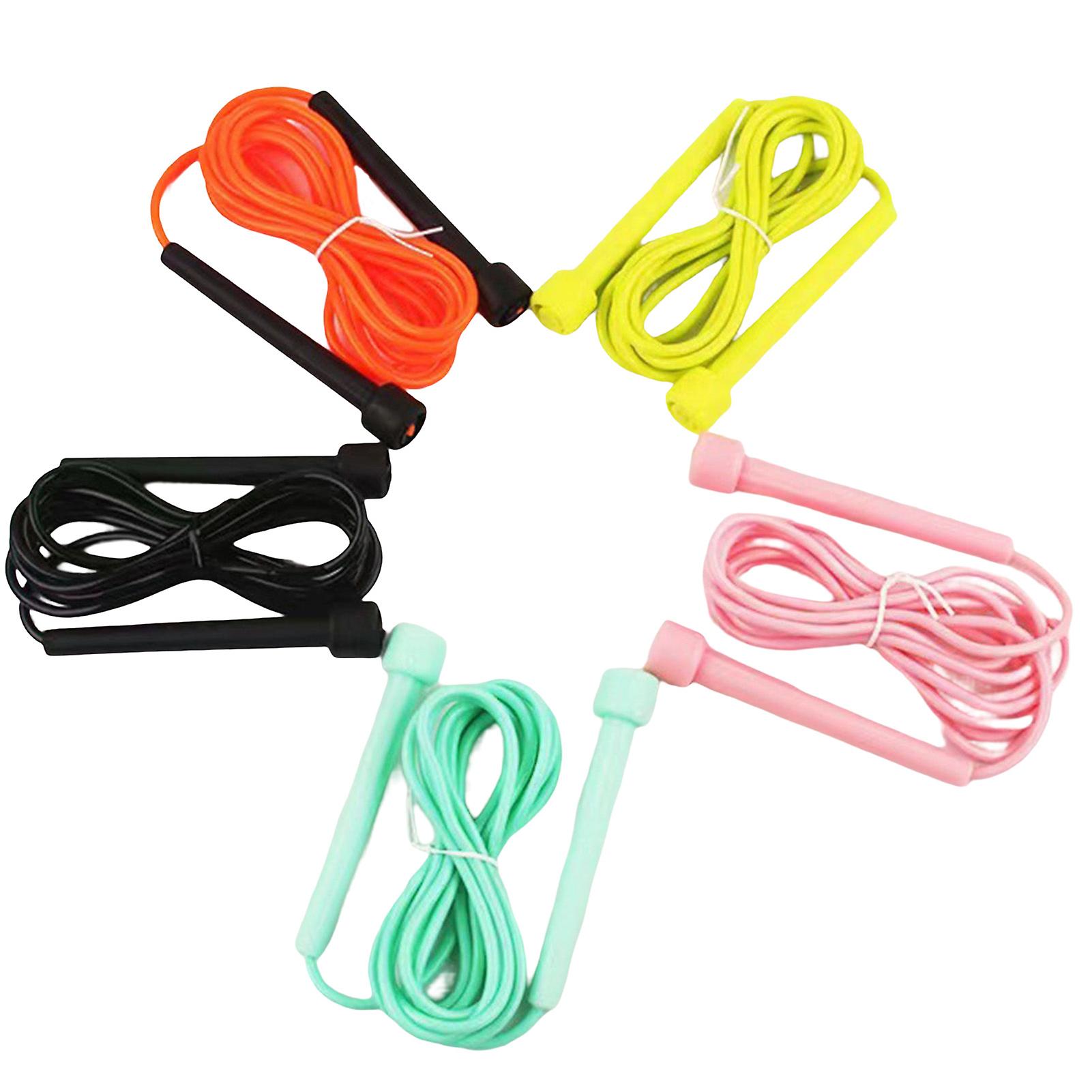 5pcs Adjustable Jump Rope Tangle-free Rapid Speed Jumping Rope