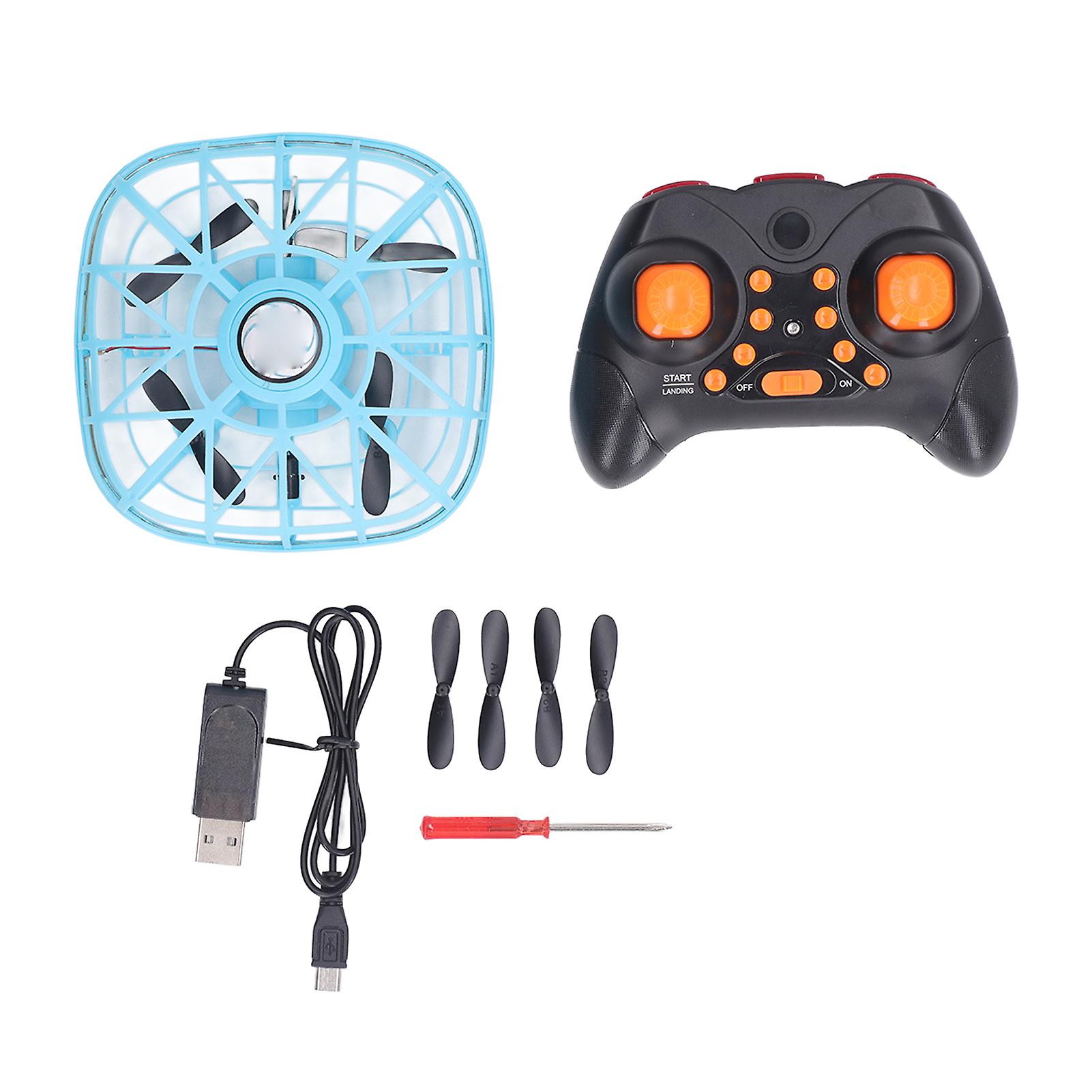 Remote Control Drone with Lights Gesture Sensor RC Quadcopter Automatic Hovering for Indoor Outdoor Gift