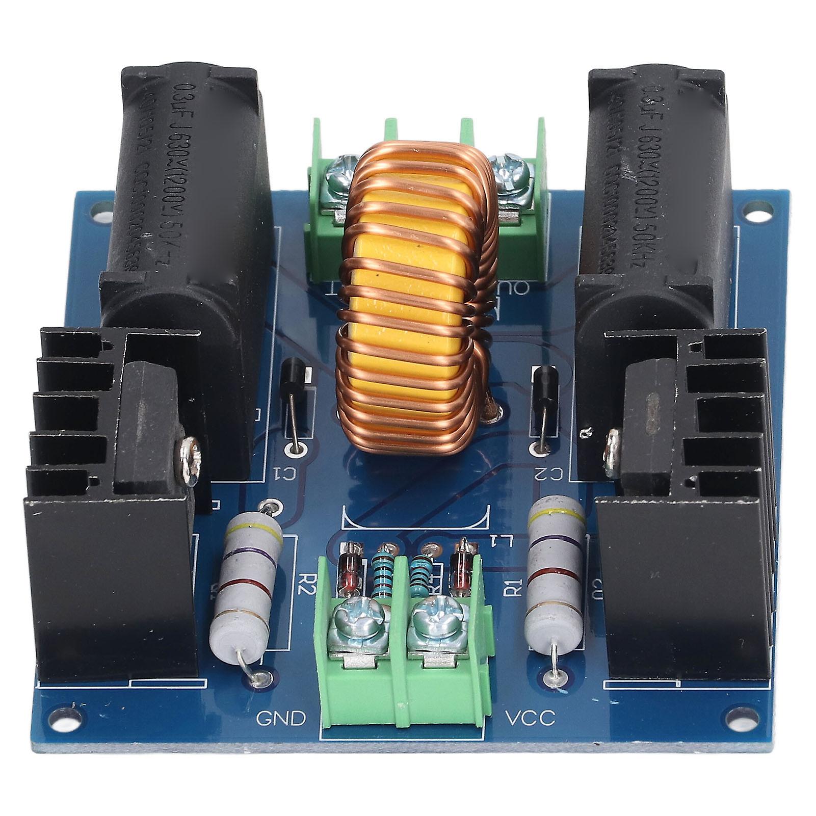 ZVS Driver Module 24V Input No Load 3A Current ABS 300W Induction Heating Board for Industry DC 12‑30V 