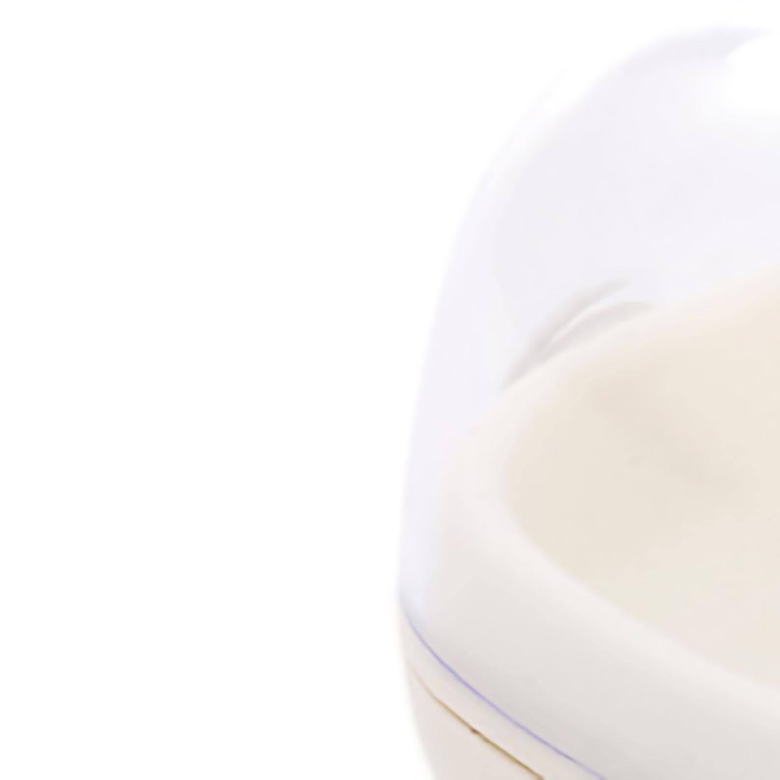 Soap Box Double Layer Whale Shape Waterproof Soap Container White