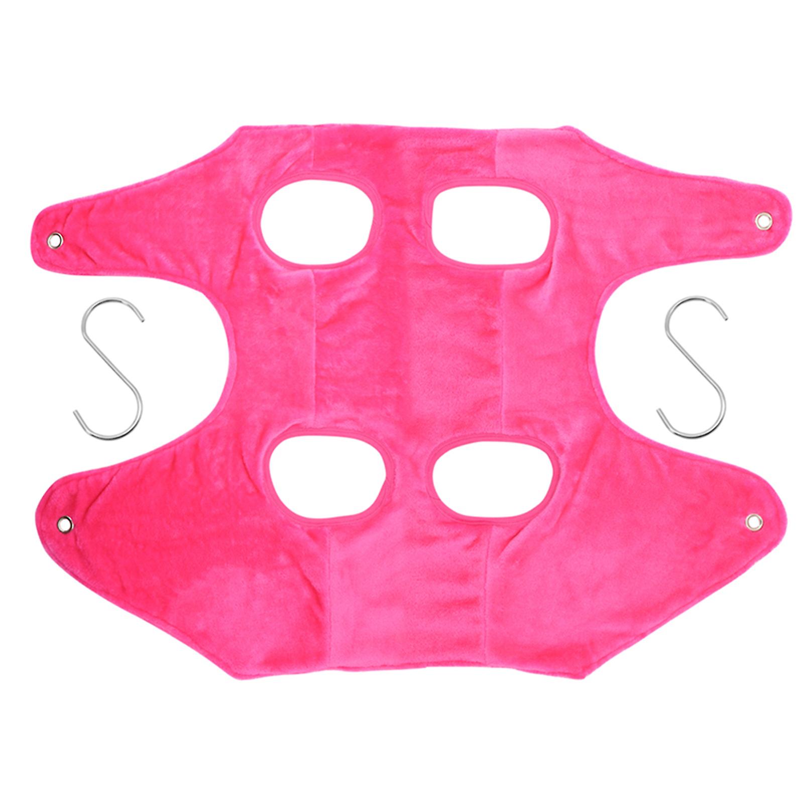 Dog Cat Hammock Soft Hanging Pet Bathing Restraint Bag Harness with Hooks for Nail Clipping Trimming Washing