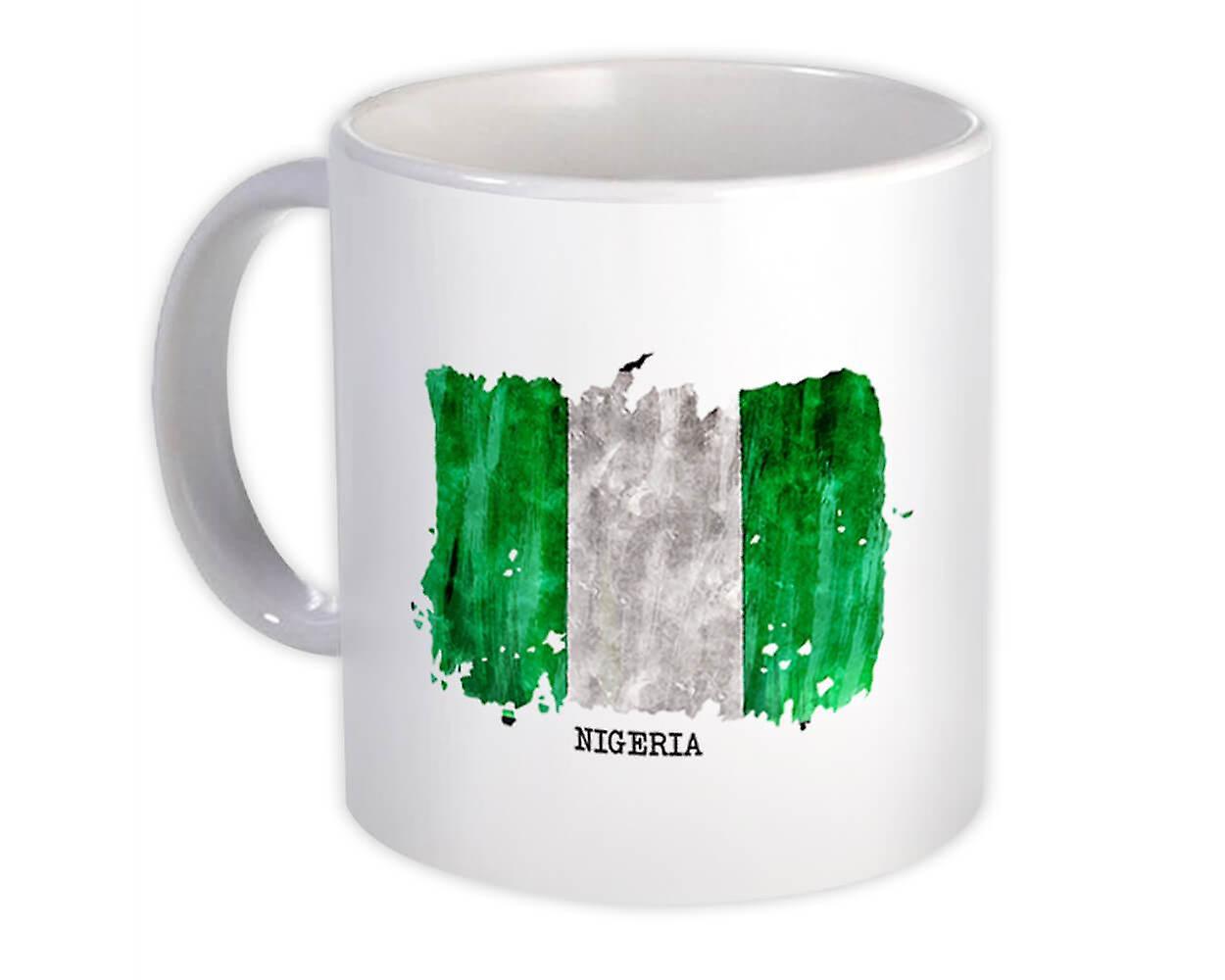 كوب هدية: علم نيجيريا أفريقيا