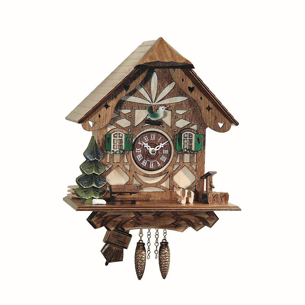 Engstler - 0188 QP - Pendulum clock - quartz - with cuckoo call / Westminster strike
