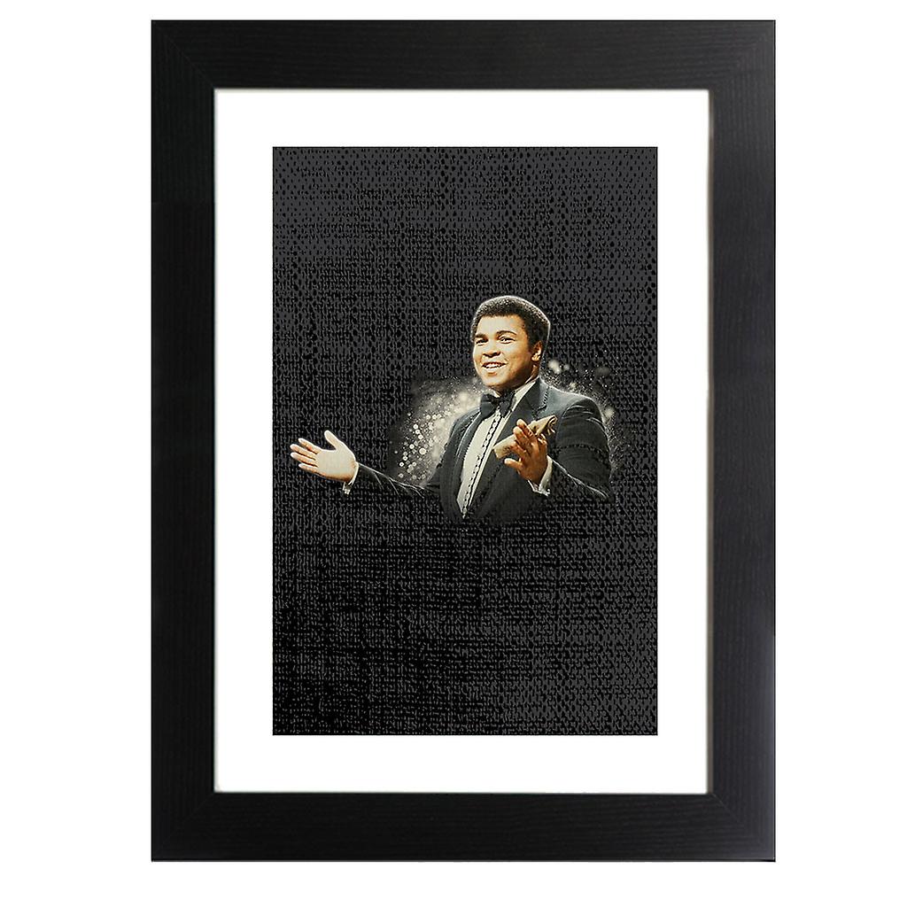 TV Times Muhammad Ali Tuxedo Framed Print