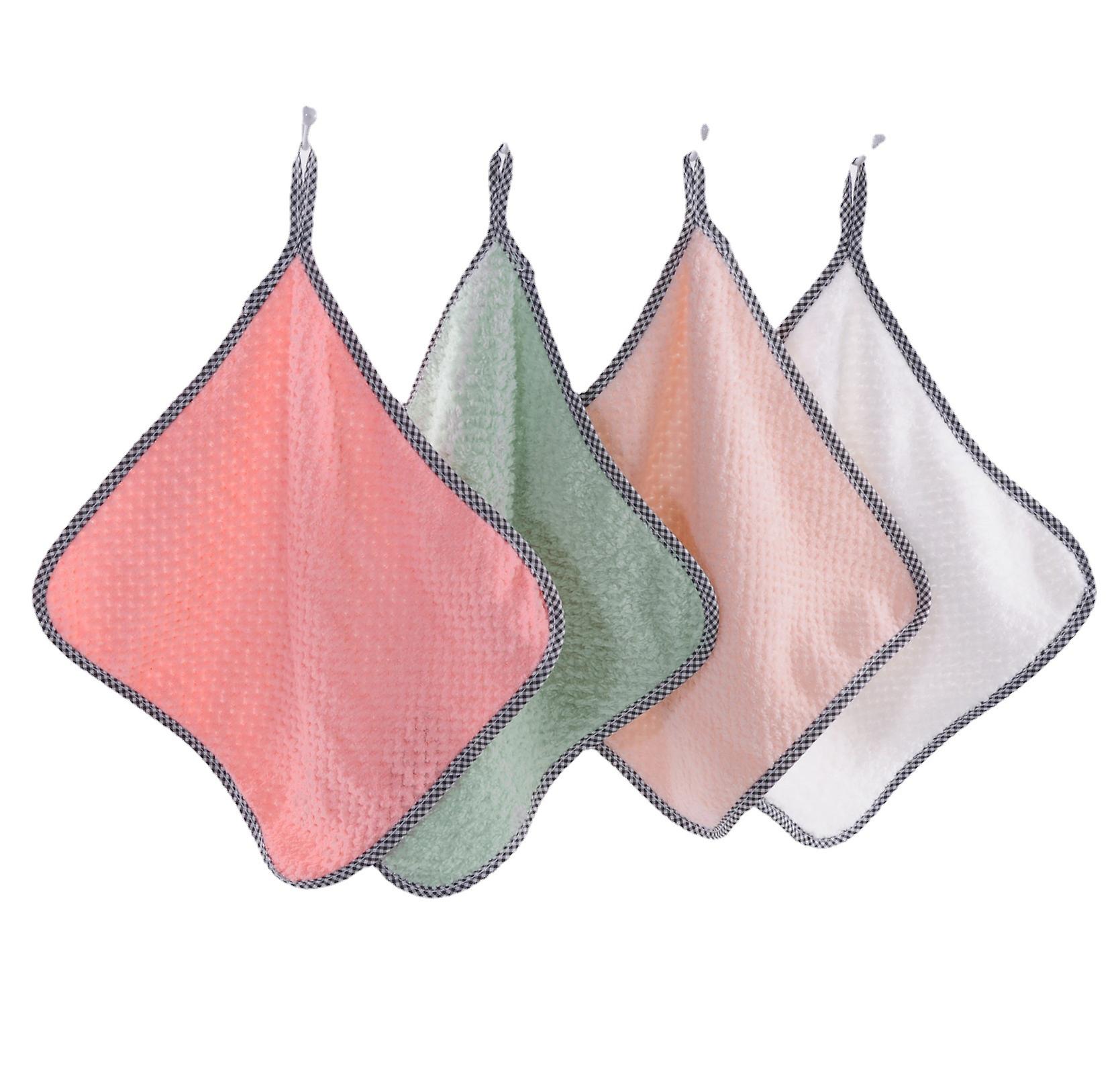 Super Absorbent Kitchen Towels Quick Dry Oil Washable Non-Stick Dish Cloths,