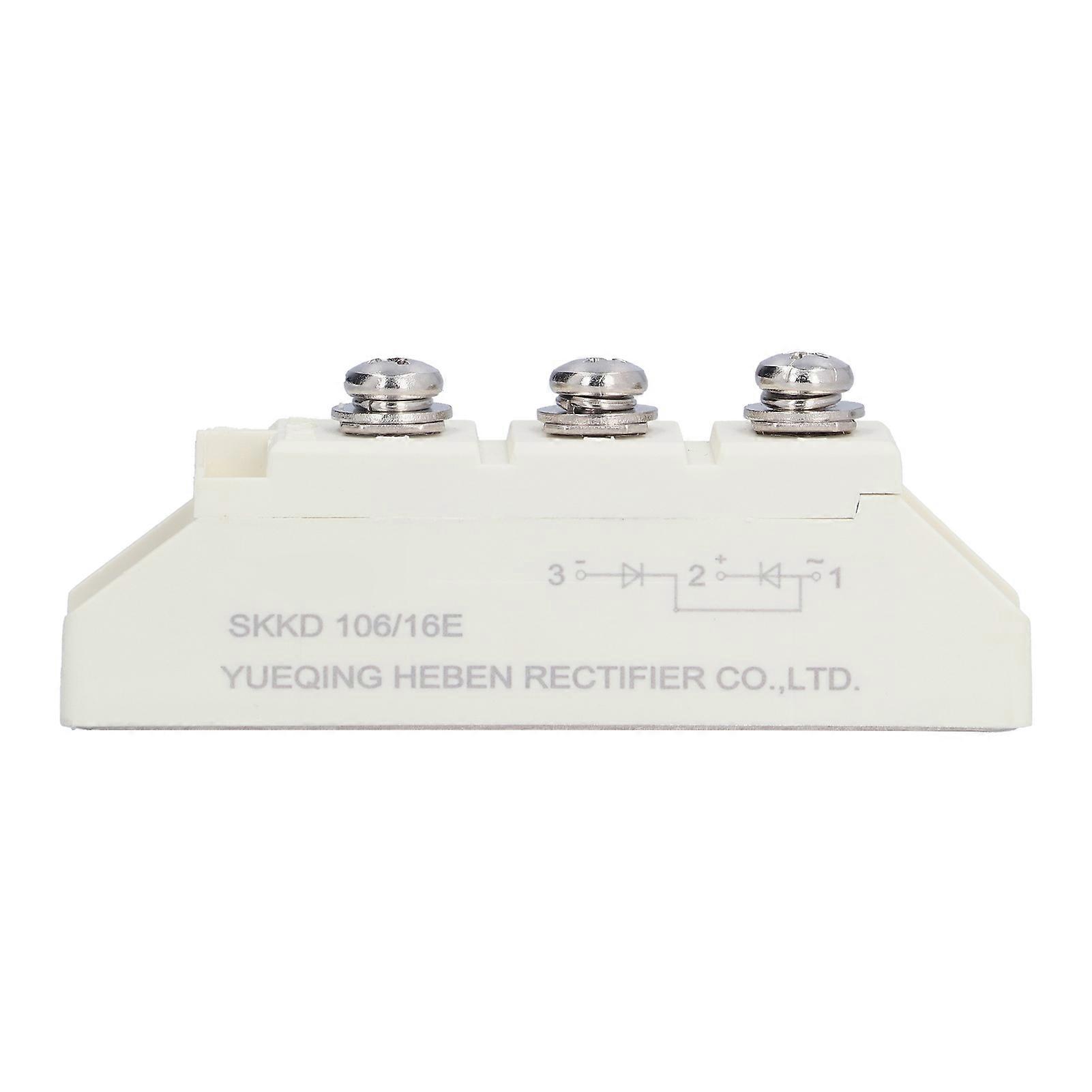 Module de puissance de redressement à pont redresseur à 3 bornes pour contrôle de circuit 1600 V SKKD 106/16E