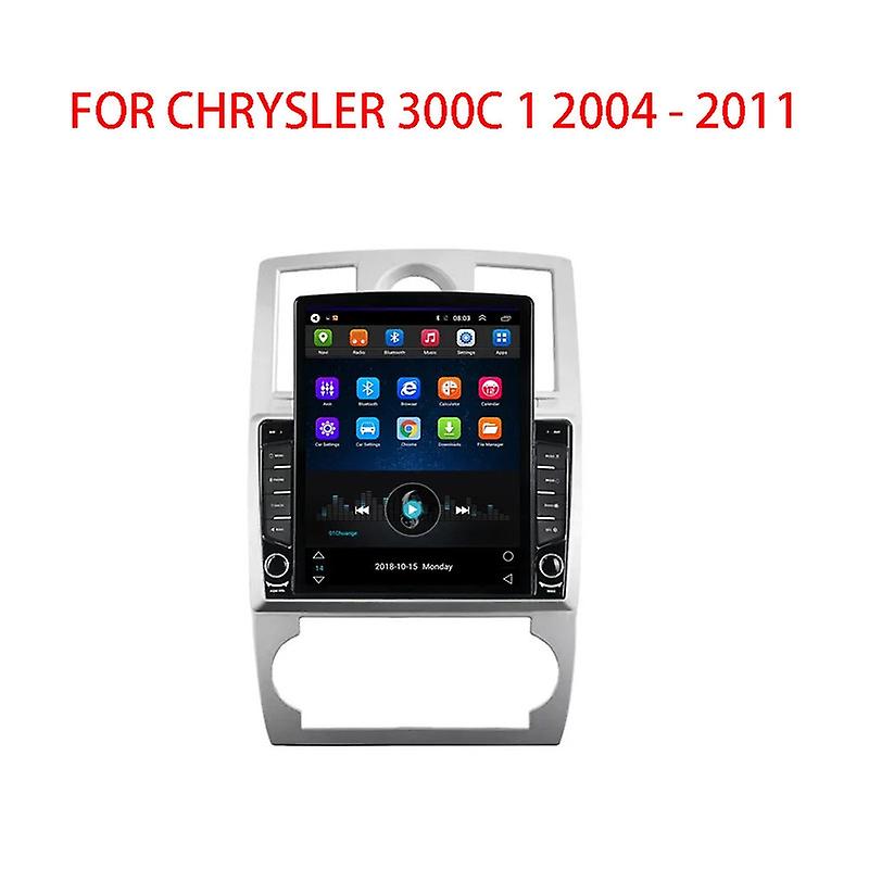 9.7" Android For Chrysler 300C 1 2004 - 2011 Tesla Type Car Radio Multimedia Video Player Navigation