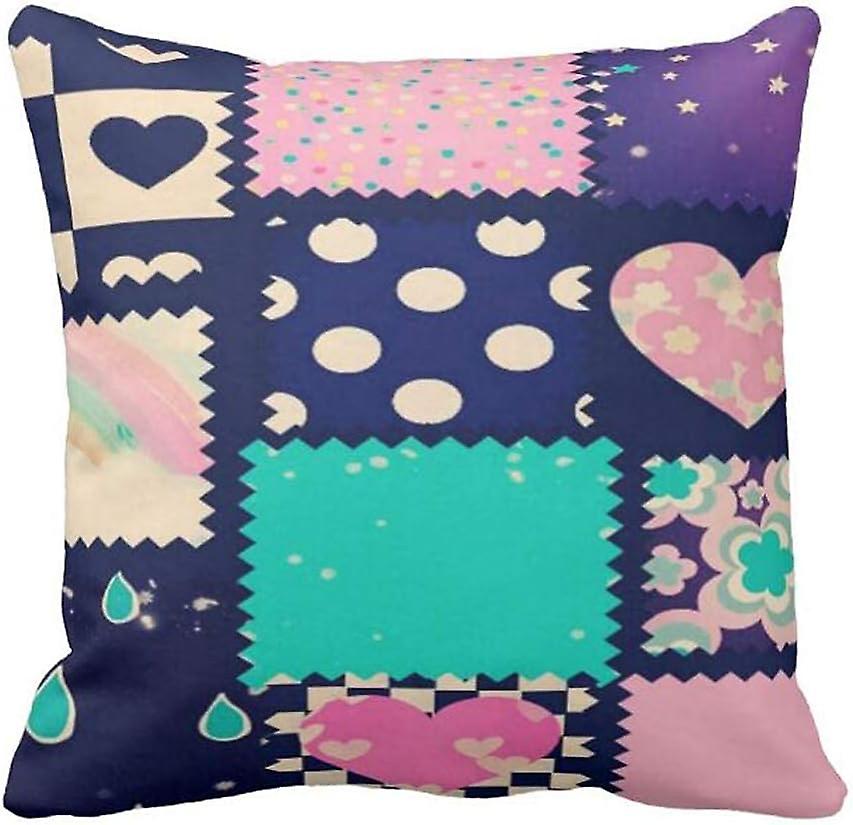 Cool Girly Wallpaper Group Pillow Case 18"x18"
