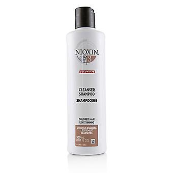 Nioxin Derma Purifying System 3 Cleanser Shampoo (colored Hair, Light Thinning, Color Safe) 300ml/10.1oz