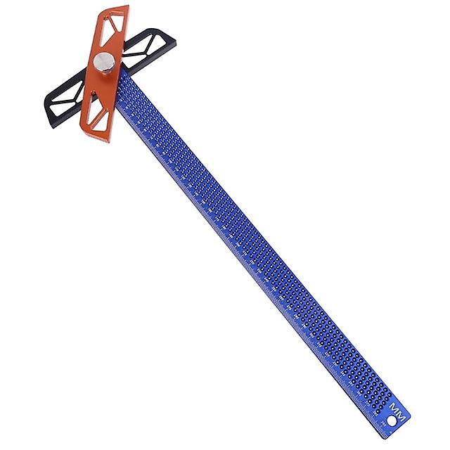 T Ruler Square Adjustable Angle Ruler Woodworking Aluminum Alloy Marking Gauge 6xdd