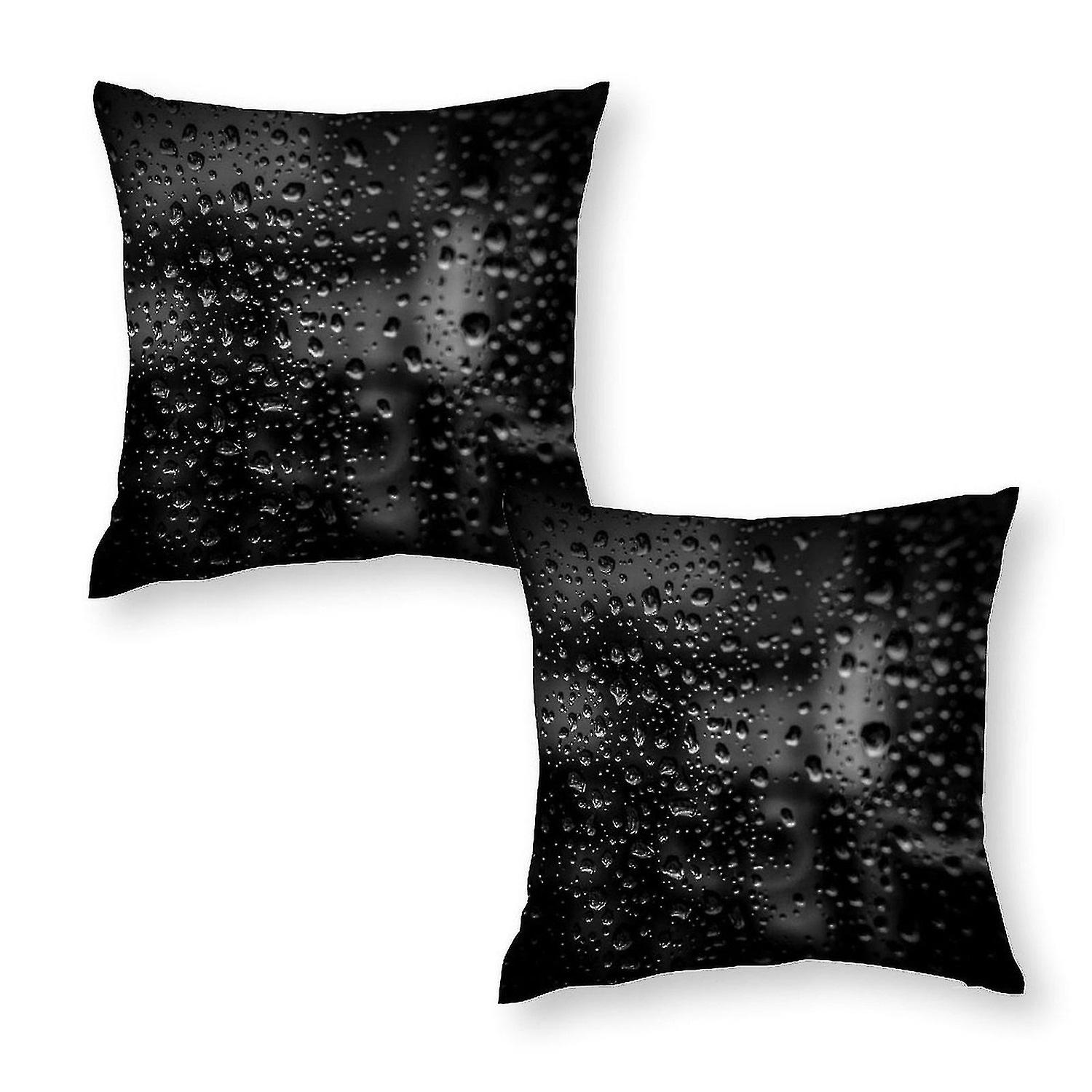 Glass water print pillowcase