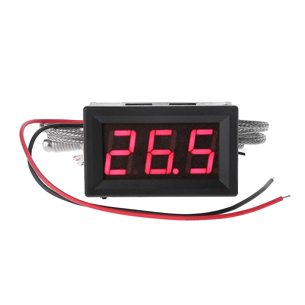 K-type M6 Probe Thermocouple Thermometer Embedded High-Temperature Sensor Meter