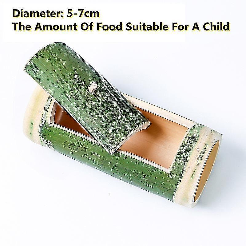 Bamboo Steamer With Cover Fresh Bamboo Barrel Natural Bamboo Barrel Picnic Horizontal Steamer