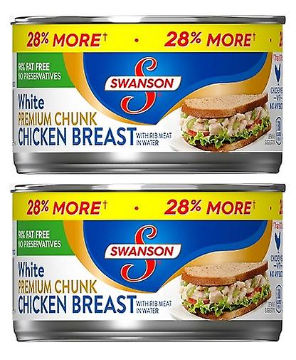 Swanson Premium White Chunk Chicken Breast 2 Pack