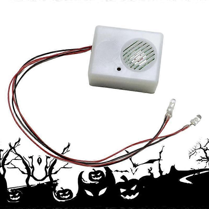 Halloween Sounder Voice-activated Scary Props Decoration Sound Sensor Scream Speaker