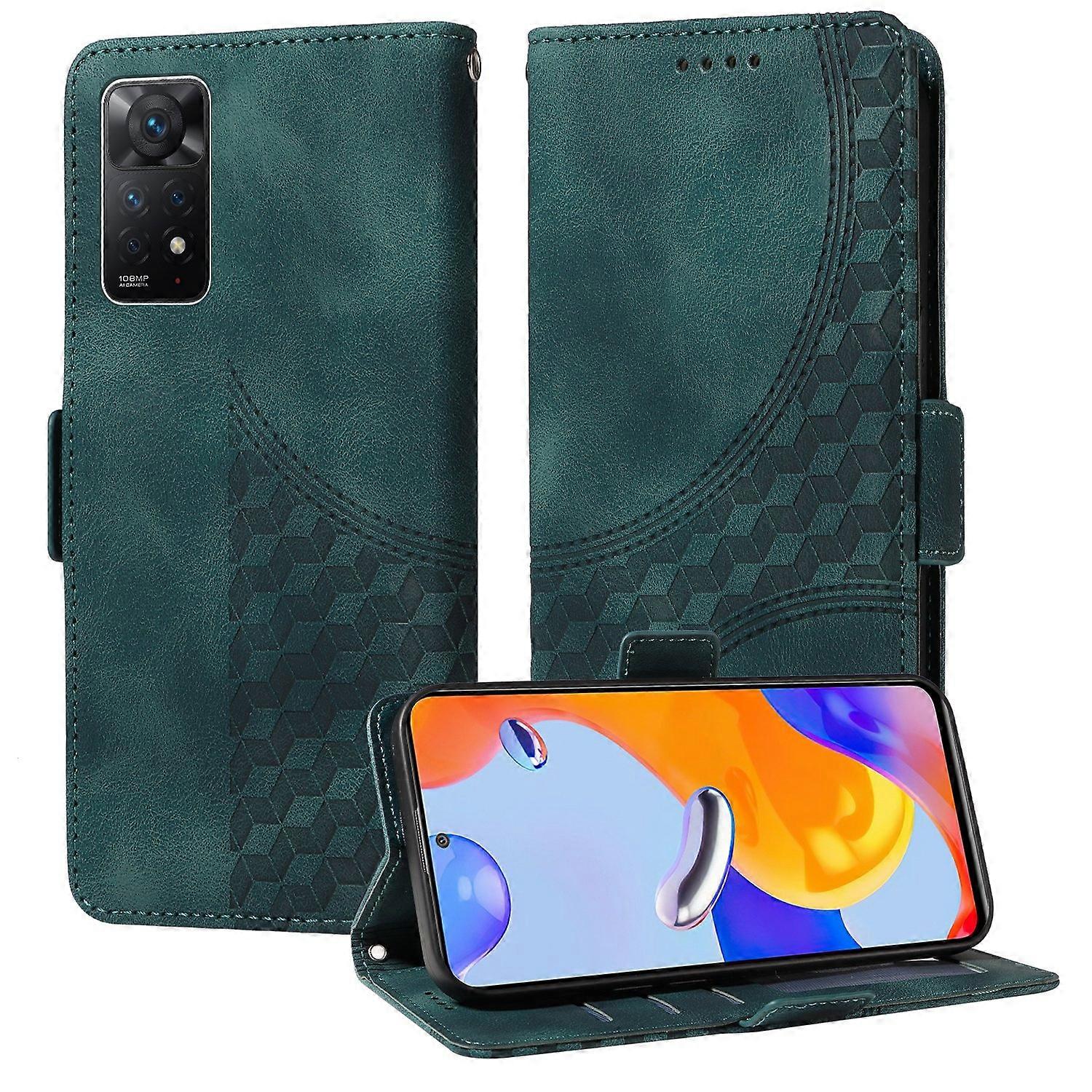 Embossed Leather Case For Redmi Note 11 Pro 4G / 5G Global