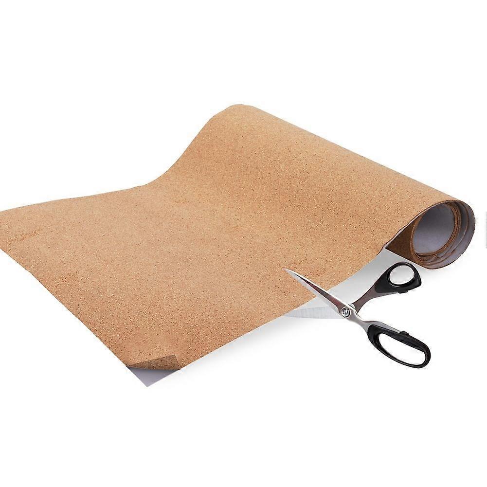 Self-adhesive cork mat for drawers and cabinets, cuttable.