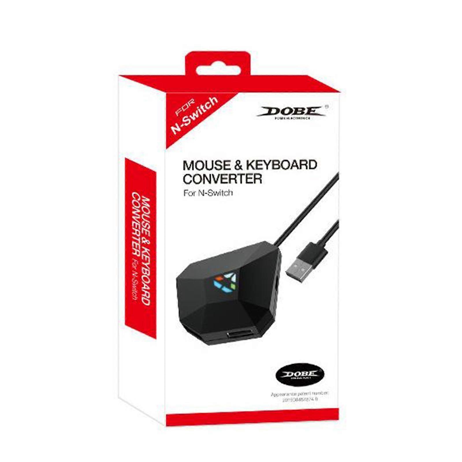 Black Keyboard Mouse Converter, N Switch Accessories, Easy to Use