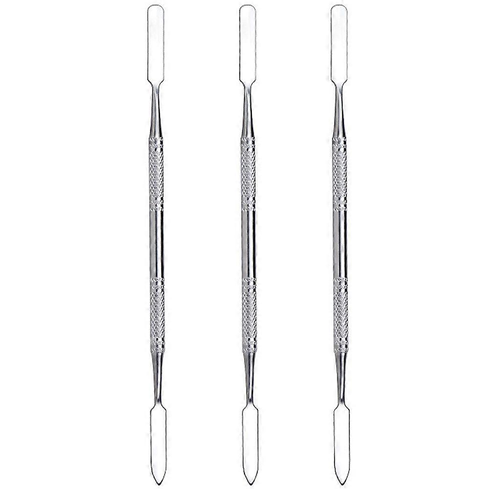 Rustfritt stål kosmetisk Makeup Spatel & Stirring Rod Tool