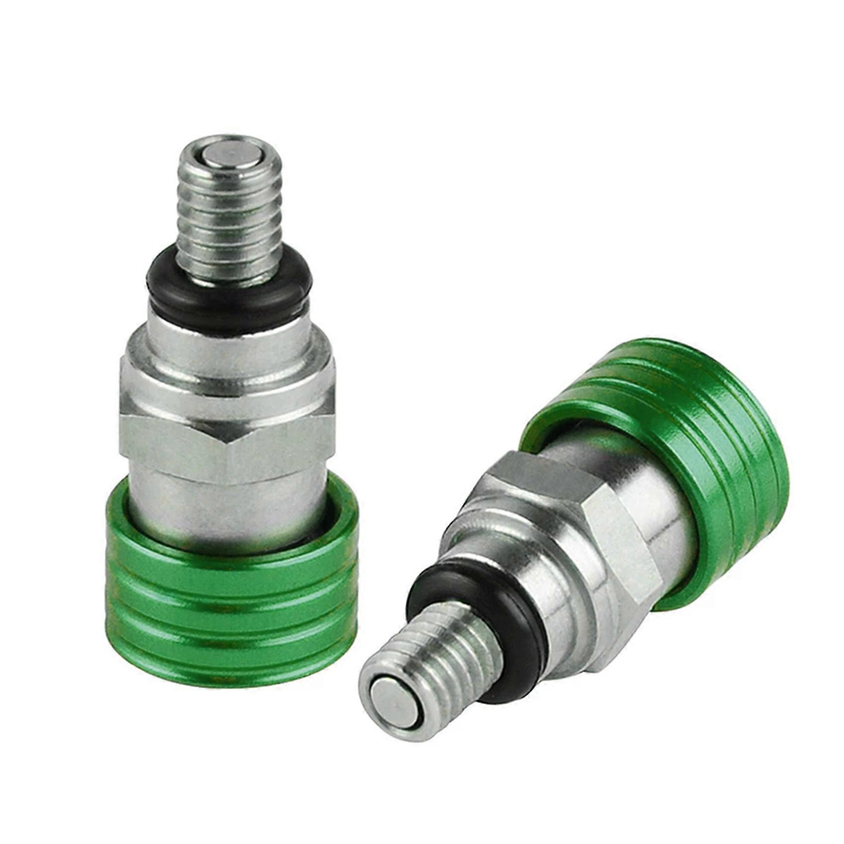 Motocross M5X0.8Cm Fork Air Bleeder Relief Valve for YZ85 YZ125 YZ250 YZ450F 250RX Green