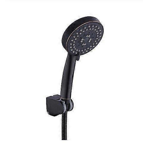 5 Function Handheld Shower Head Kit With Bracket /hose Bath Spa Fixture Orb/matte Black Finished Edition
