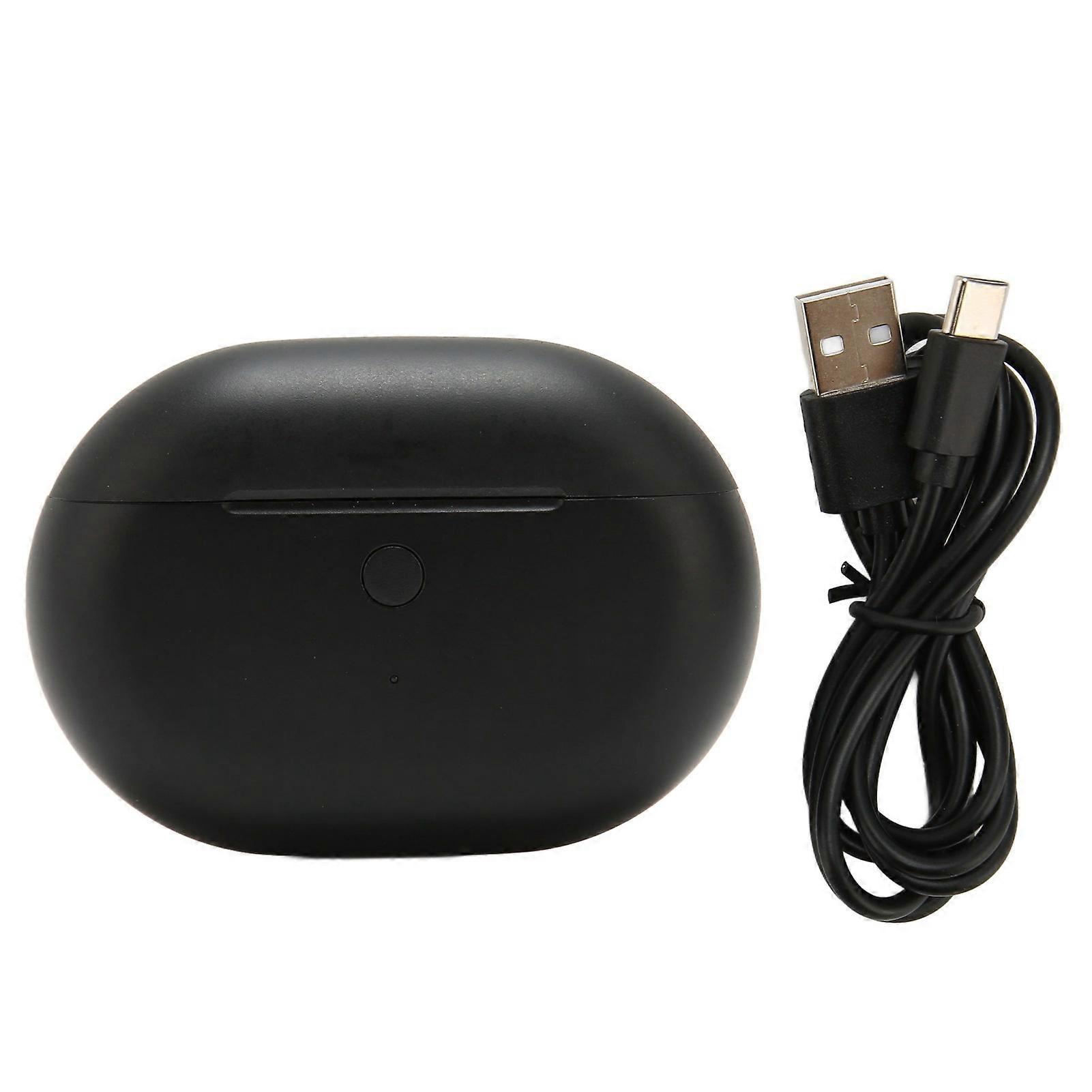 Wireless Charger Case Full Protective Charging Case Replacement with Bluetooth Pairing Sync Button for Studio Buds