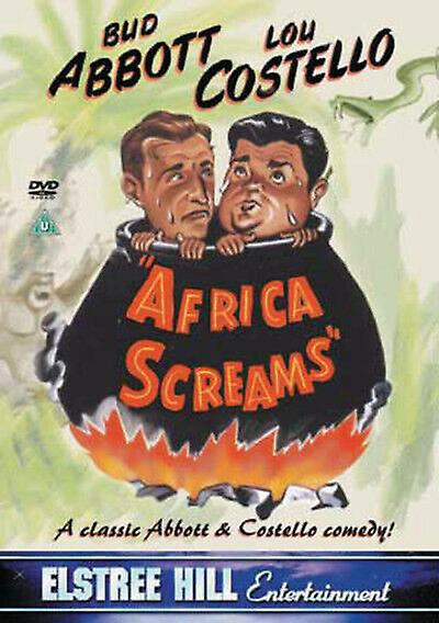 Africa Screams DVD (2004) Bud Abbott Barton (DIR) cert U - Region 2