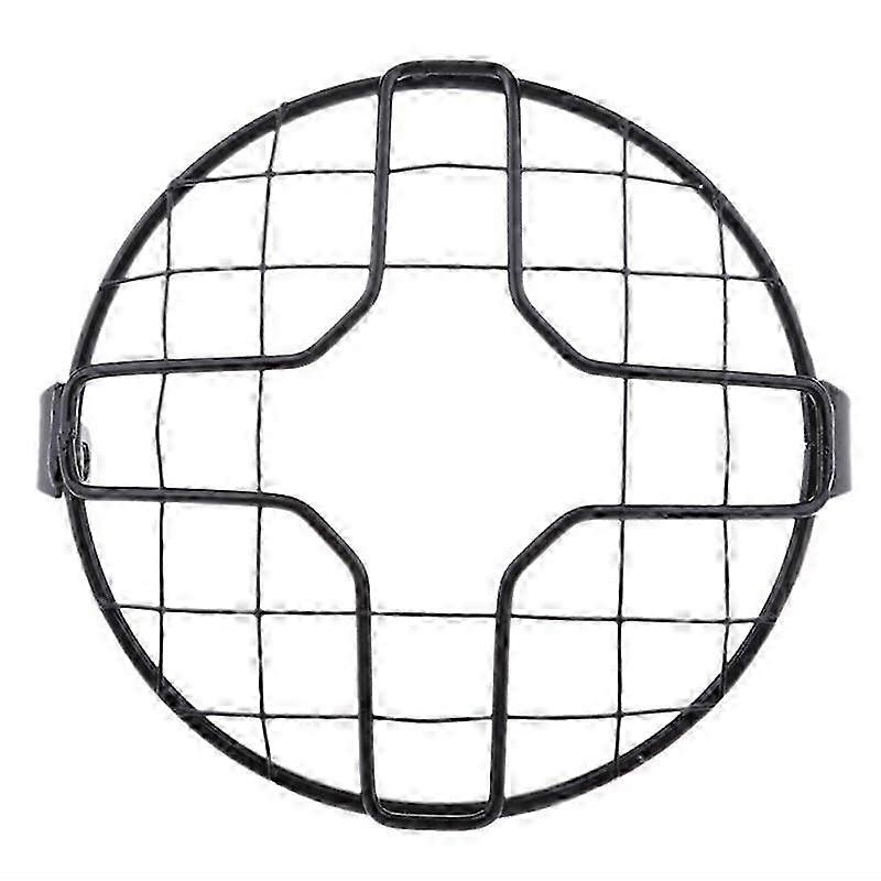 Scooter Extension Headlamp Bracket Motorcycle Headlight Fog Lamp Guard Grille Cover Case Easy To Install Motorcycle Accessories