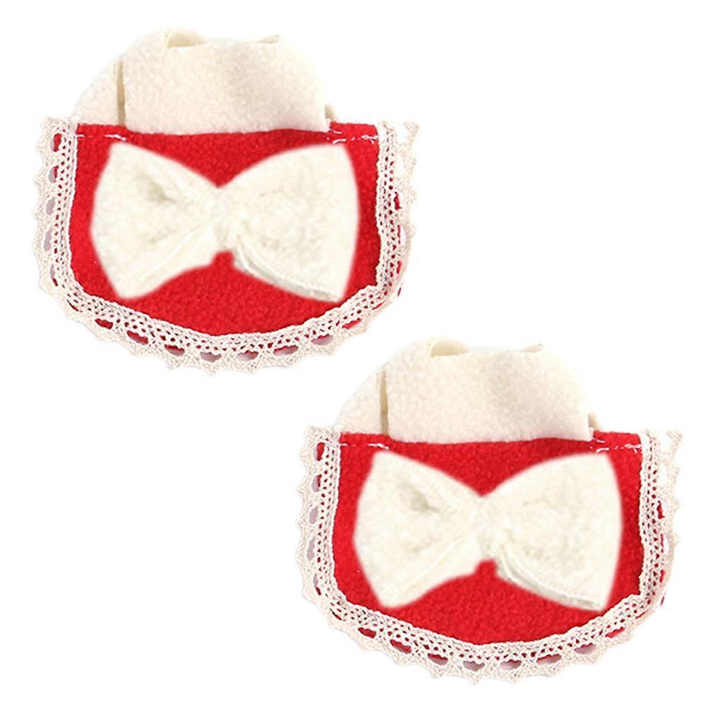 Hamster clothes multi-colored bow cute small pet clothes