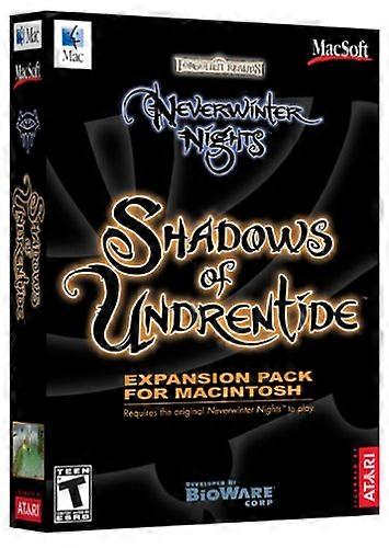 Neverwinter Nights Shadows of Undrentide expansion (Mac) - Mac - PAL - New & Sealed