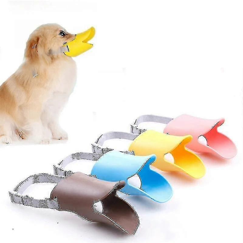 KINCJON Pet Köpek Nefes Ağızlıklar Büyük Köpekler Isırmayı Durdur Havlama Çiğneme Anti Isırık Yavru Köpek Ördek Gagası Evcil Hayvan Malzemeleri Kapakları