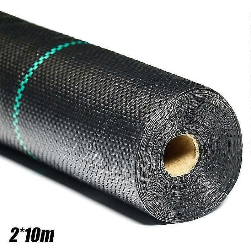 Barsinfi pol (2m x 10m) 1m 2m width weed barrier fabric floor covering film to cover the garden landscape