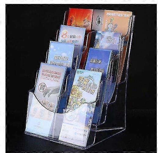 Office Documents Storage Stand A5 Paper Files Storage Rack Multi-layer Brochure Display Rack