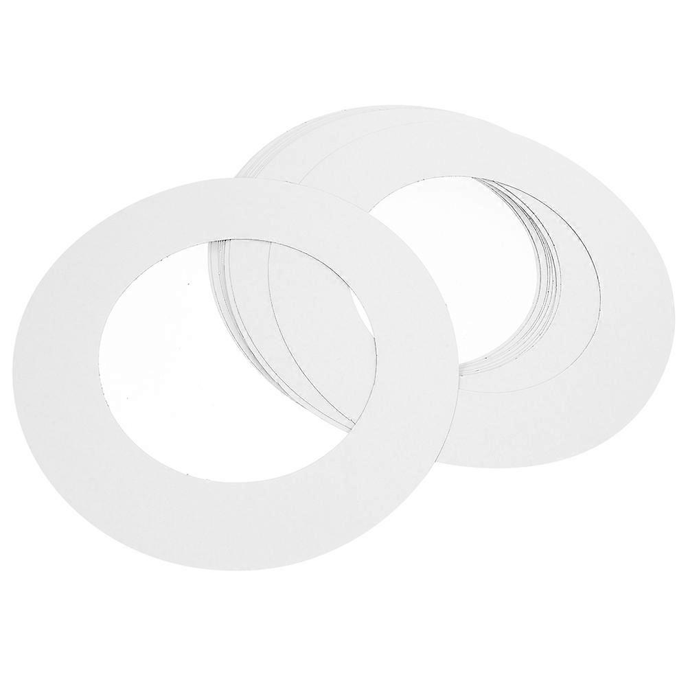 10Pcs Wax Machine Mats Wax Warmer Paper Rings Wax Supplies Hair Removal Waxing Paper Mats