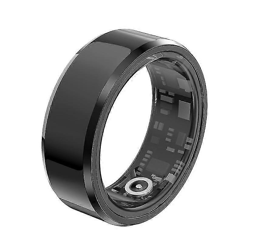 Smart Ring Health Tracker Ip67 Waterproof Bluetooth Heart Rate Blood Oxygen Sleep Monitoring Ring With Charging Box -JRSZ