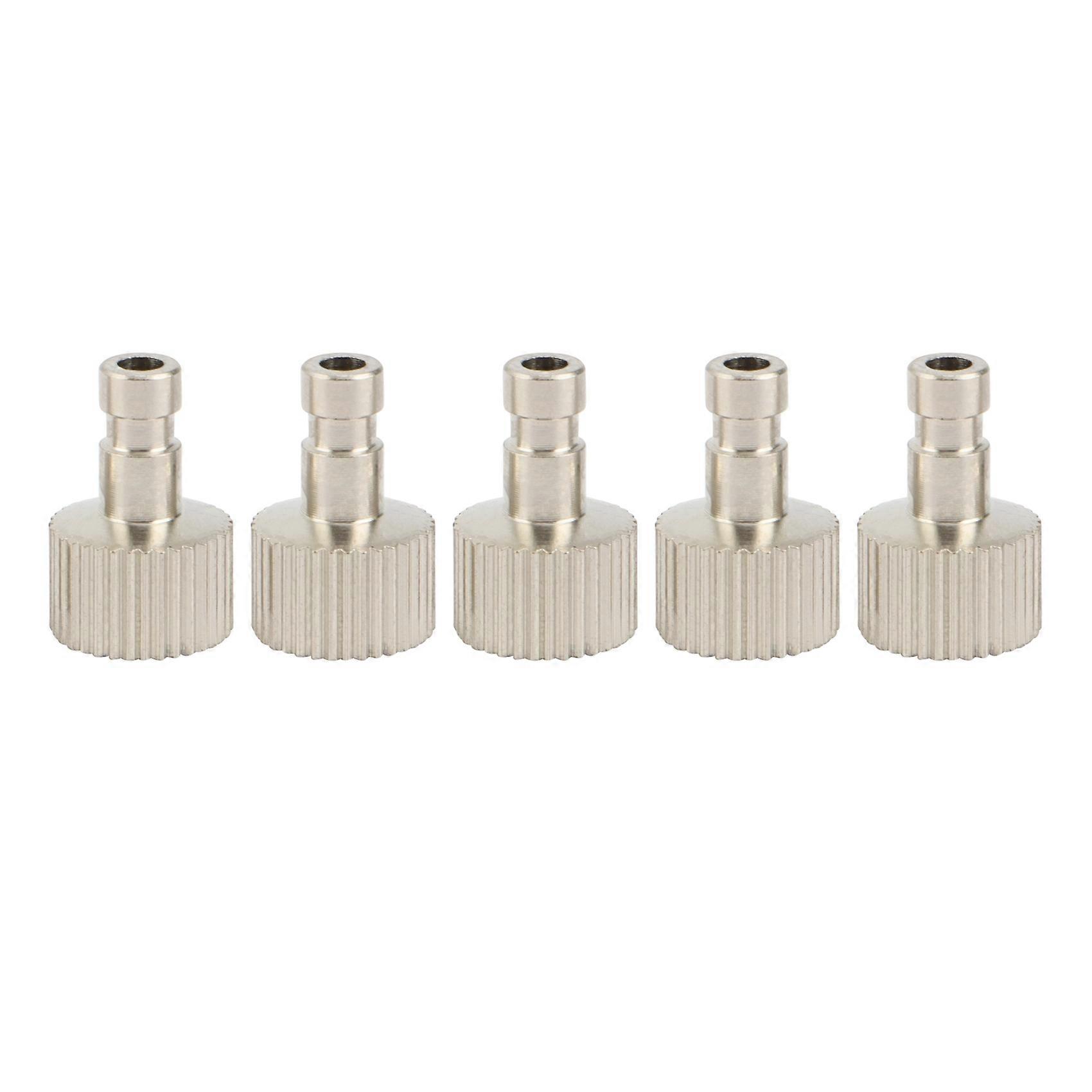 5Pcs Airbrush Quick Release Plug Desconectar Acoplador Adaptadores de Liberação para 1/8 Polegadas Macho Fitting Airbrush Acessórios