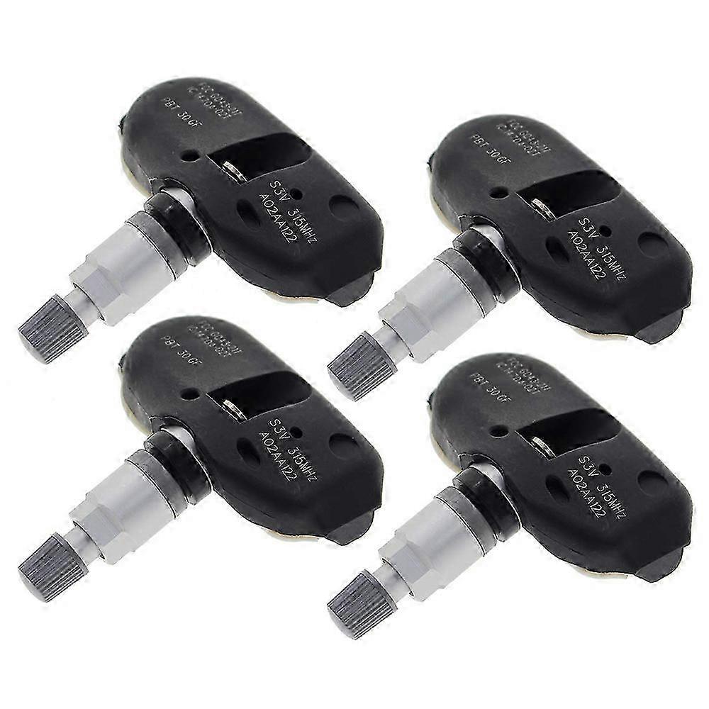 4X 315MHz Tire Pressure Sensor TPMS Monitoring System Programmer Sensor for RL TL Odyssey 06421-S3V