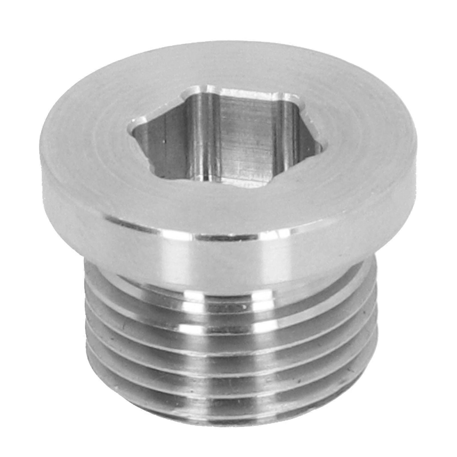 O2 Oxygen Sensor Plug M18x1.5 High Strength Stainless Steel Fitting Universal Accessory for Car