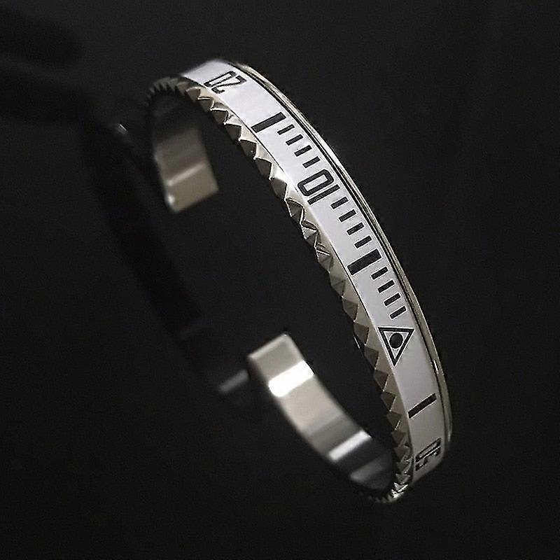 stål speedometer armbånd - bangles - rustfritt stål bangles - mansjett bangle